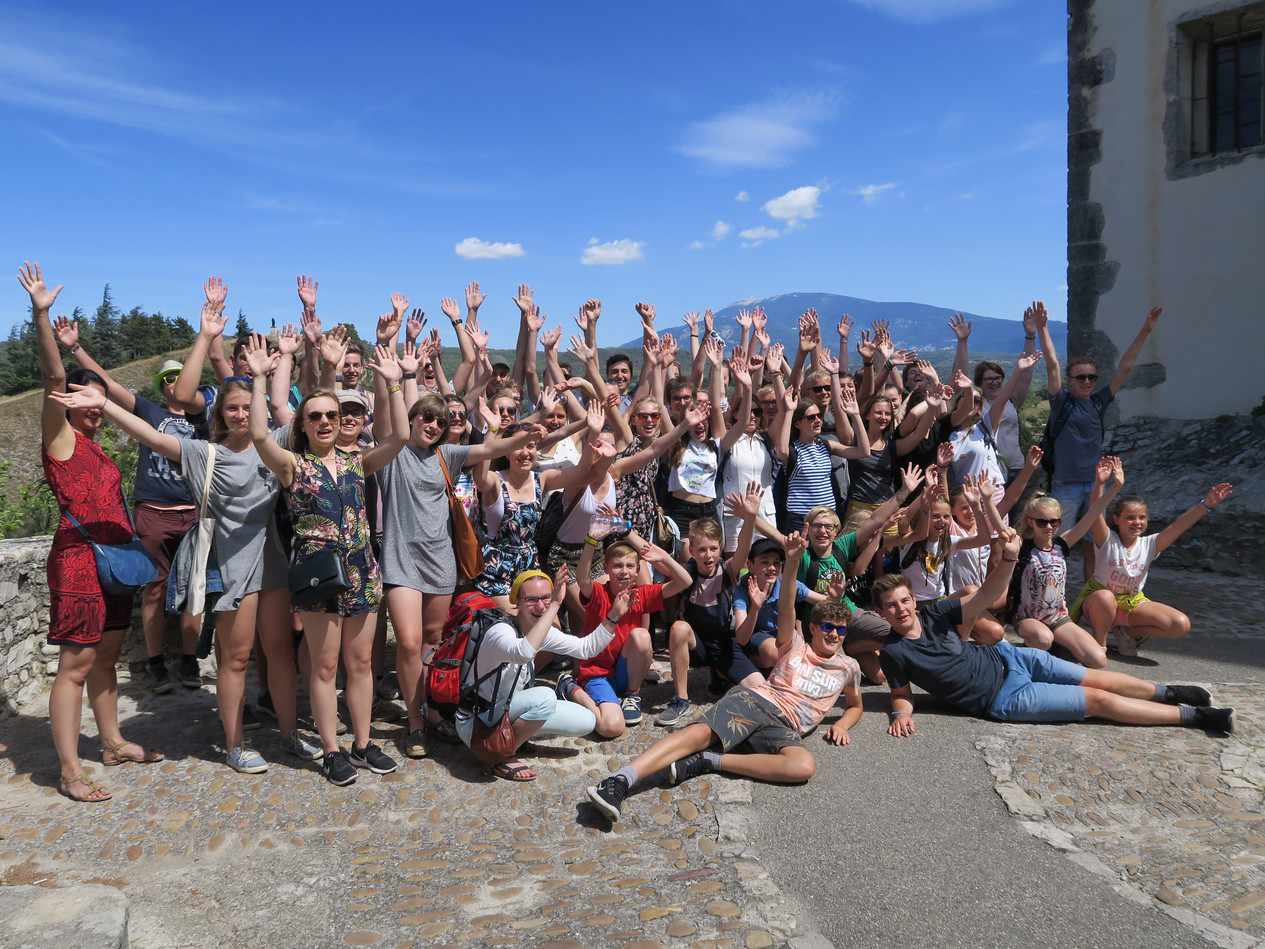 Group picture 2017, holiday to Crupies